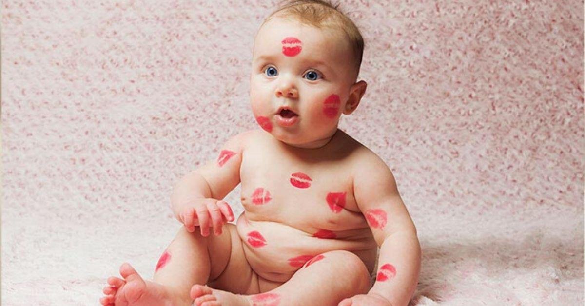Is Kissing newborn safe?