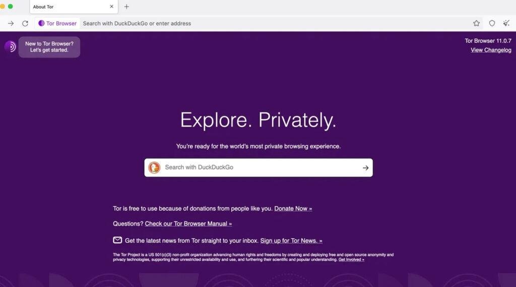 TOR Vs other browsers