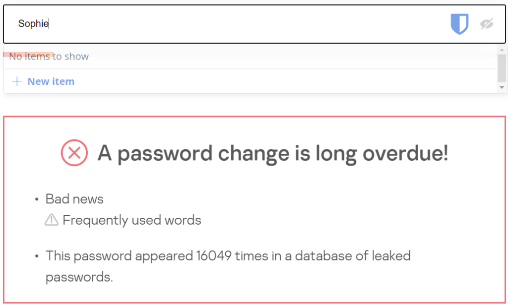 kaspersky password  checker